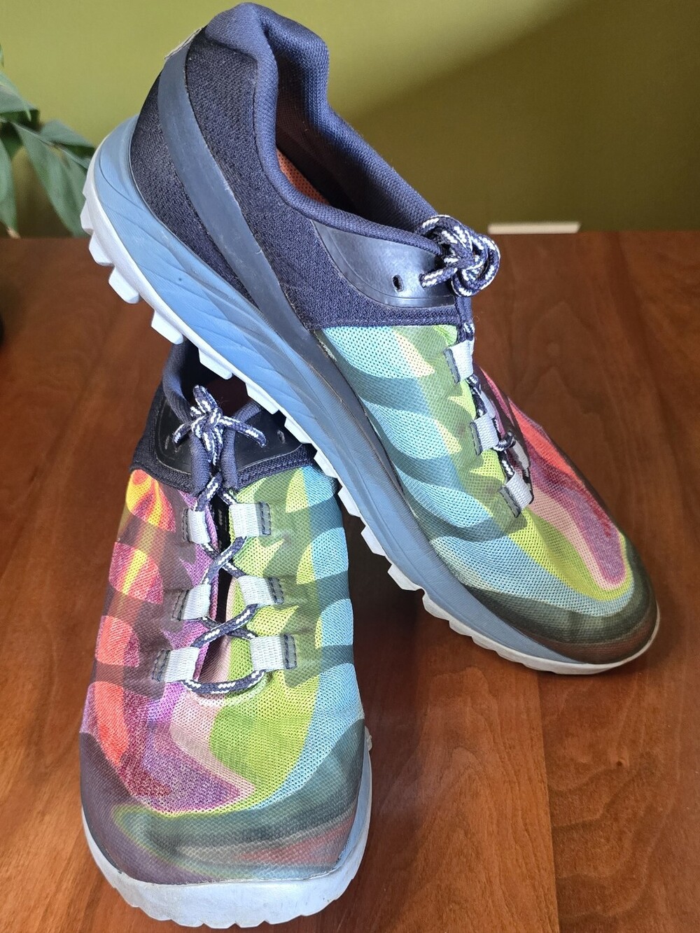 Merrell Antora 2  Rainbow Vibram Hiking Trail Running Shoe 9.5 - Picture 2 of 10